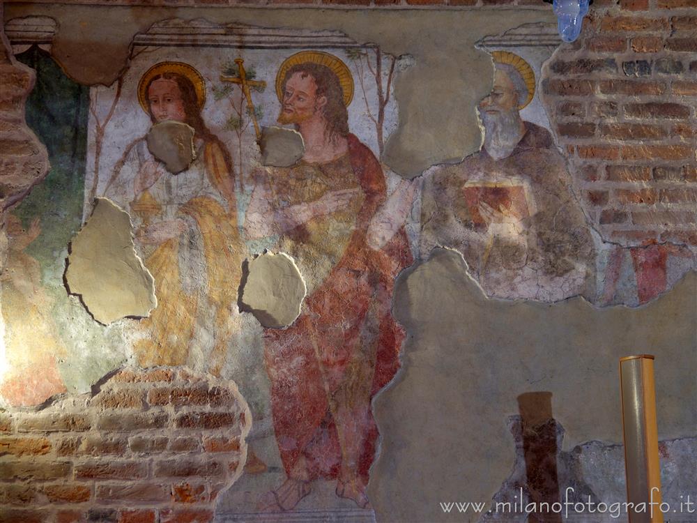 Milano - Santi Giovanni Battista, Maria Maddalena e Antonio Abate nella Chiesa di San Cristoforo sul Naviglio